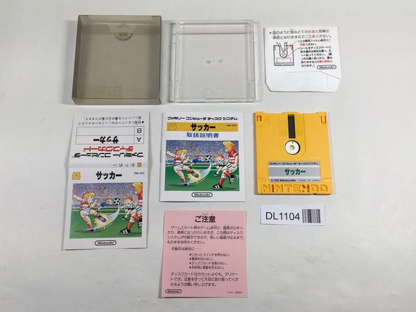 DL1104 Soccer BOXED Famicom Disk Japan