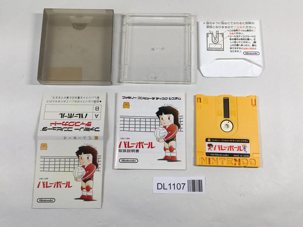 DL1107 Volleyball BOXED Famicom Disk Japan