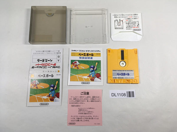 DL1108 Baseball BOXED Famicom Disk Japan