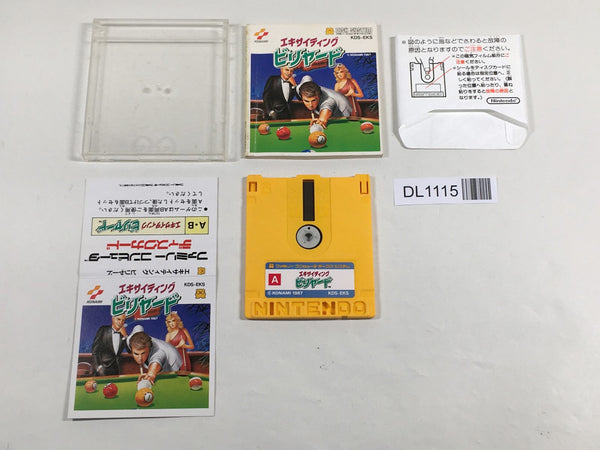 DL1115 Exciting Billiard Famicom Disk Japan