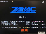 DL1177 Zanac Famicom Disk Japan
