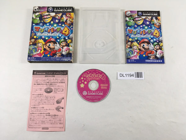 DL1194 Mario Party 4 BOXED GameCube Japan