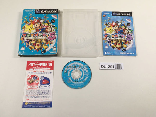 DL1201 Mario Party 5 BOXED GameCube Japan