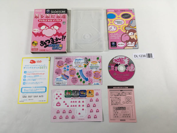 DL1236 WarioWare Inc. Mega Party Game$ Made in Wario BOXED GameCube Japan
