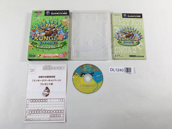 DL1240 Donkey Konga 2 BOXED GameCube Japan