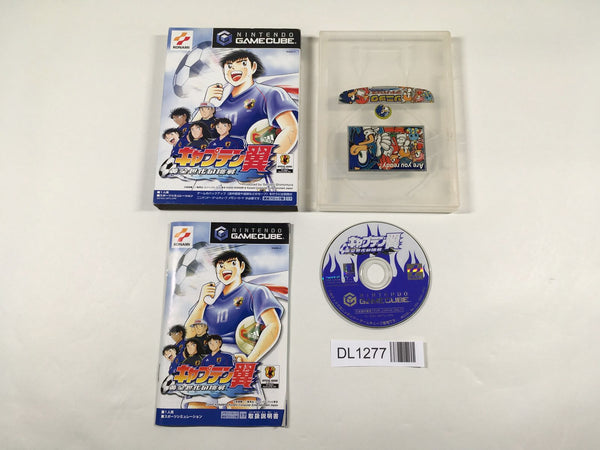DL1277 Captain Tsubasa Ogon Sedai no Chosen BOXED GameCube Japan