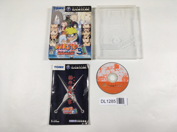 DL1285 Naruto Gekito Ninja Taisen! 3 BOXED GameCube Japan