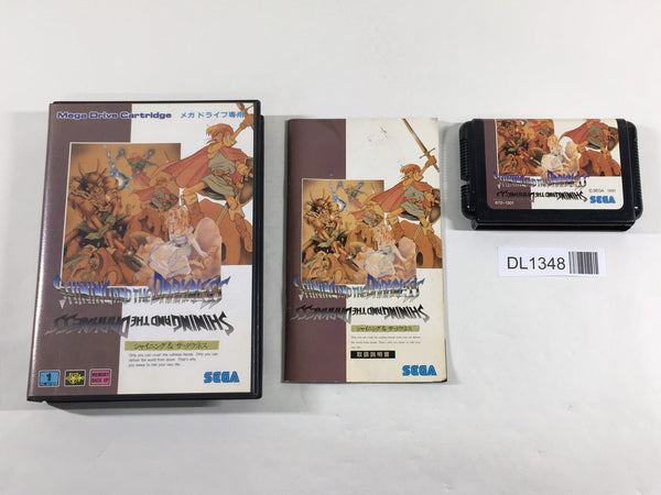 DL1348 Shining And The Darkness BOXED Mega Drive Genesis Japan