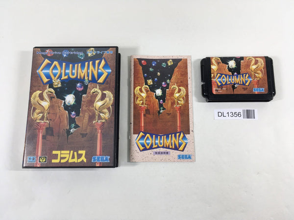 DL1356 Columns BOXED Mega Drive Genesis Japan