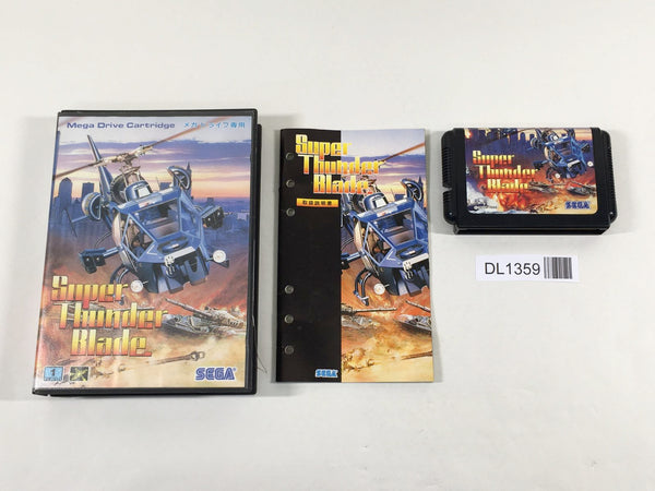 DL1359 Super Thunder Blade BOXED Mega Drive Genesis Japan
