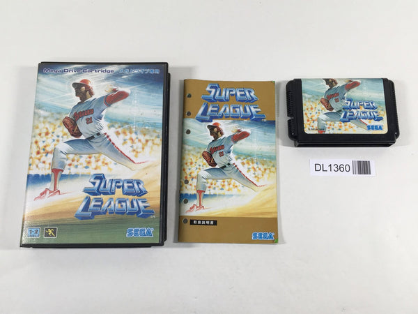 DL1360 Super League BOXED Mega Drive Genesis Japan