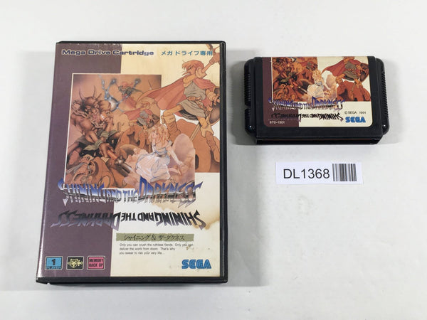 DL1368 Shining And The Darkness BOXED Mega Drive Genesis Japan