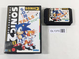 DL1370 Sonic The Hedgehog 2 BOXED Mega Drive Genesis Japan