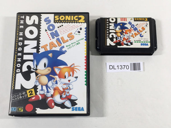 DL1370 Sonic The Hedgehog 2 BOXED Mega Drive Genesis Japan