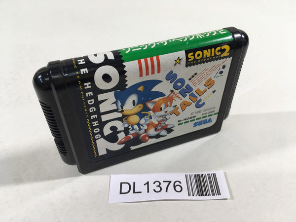 DL1376 Sonic The Hedgehog 2 Mega Drive Genesis Japan