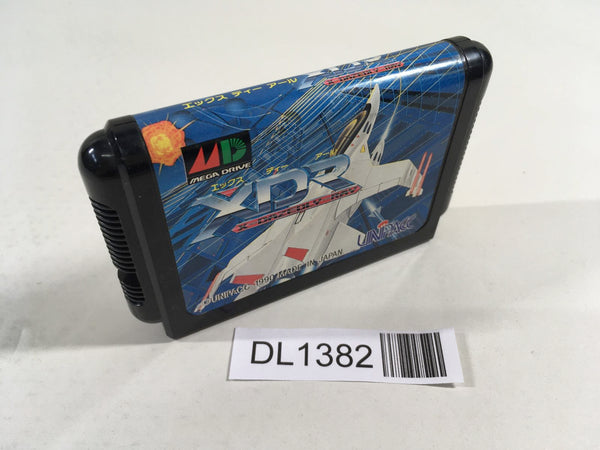 DL1382 XDR X Dazedly Ray Mega Drive Genesis Japan