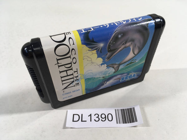 DL1390 Ecco the Dolphin Mega Drive Genesis Japan