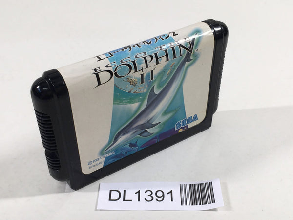 DL1391 Ecco the Dolphin 2 Mega Drive Genesis Japan