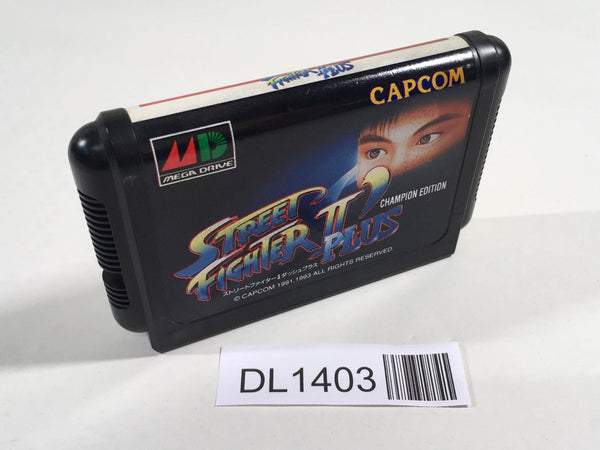 DL1403 Street Fighter II' Plus Champion Edition Mega Drive Genesis Japan