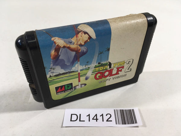 DL1412 Top Pro Golf 2 Mega Drive Genesis Japan