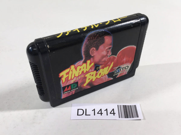 DL1414 Final Blow Mega Drive Genesis Japan