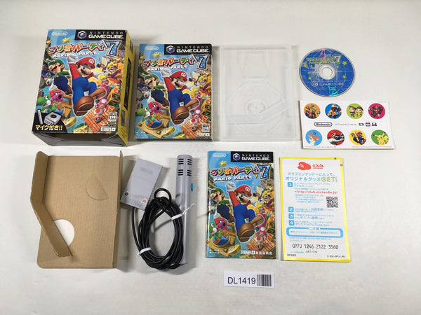DL1419 Mario Party 7 with Mic BOXED GameCube Japan
