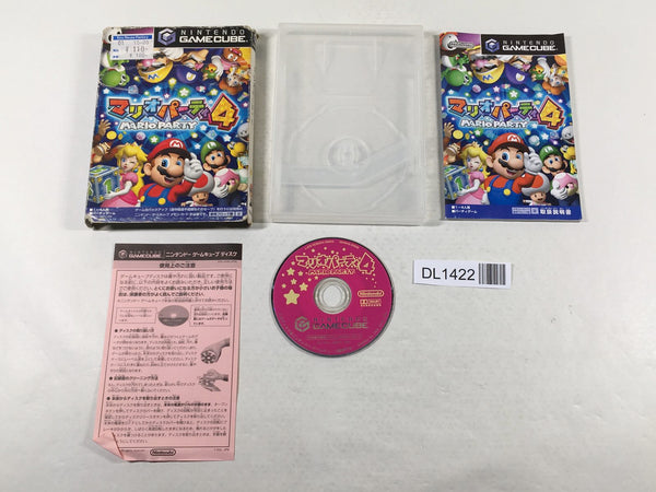DL1422 Mario Party 4 BOXED GameCube Japan
