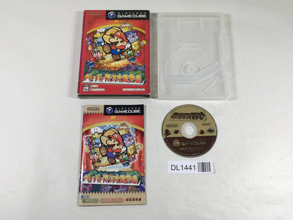 DL1441 Paper Mario The Thousand Year Door BOXED GameCube Japan
