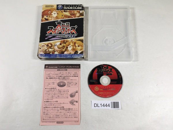 DL1444 Super Smash Bros. Melee DX BOXED GameCube Japan