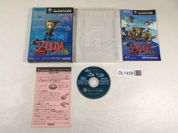 DL1459 The Legend of Zelda The Wind Waker BOXED GameCube Japan