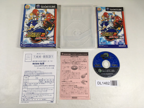 DL1462 Sonic Adventure 2 Battle BOXED GameCube Japan