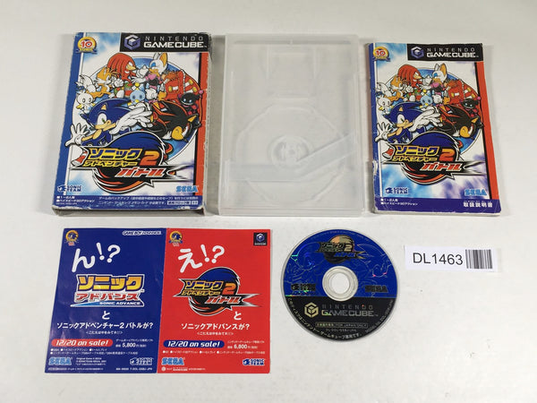 DL1463 Sonic Adventure 2 Battle BOXED GameCube Japan