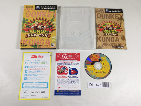 DL1471 Donkey Konga BOXED GameCube Japan