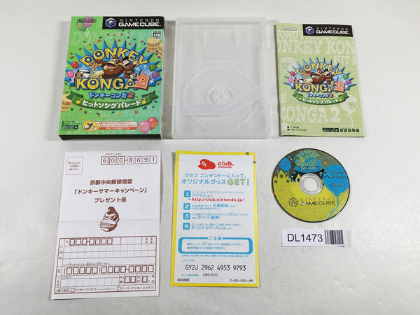 DL1473 Donkey Konga 2 BOXED GameCube Japan