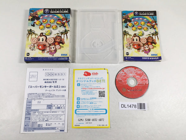 DL1478 Super Monkey Ball 2 BOXED GameCube Japan