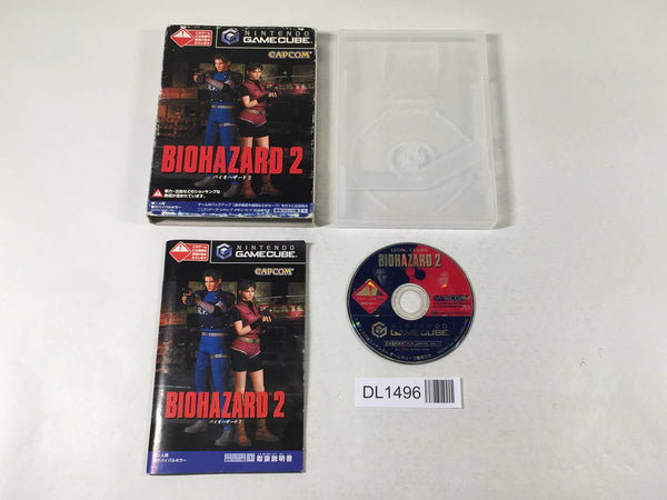 DL1496 Biohazard Resident Evil 2 BOXED GameCube Japan