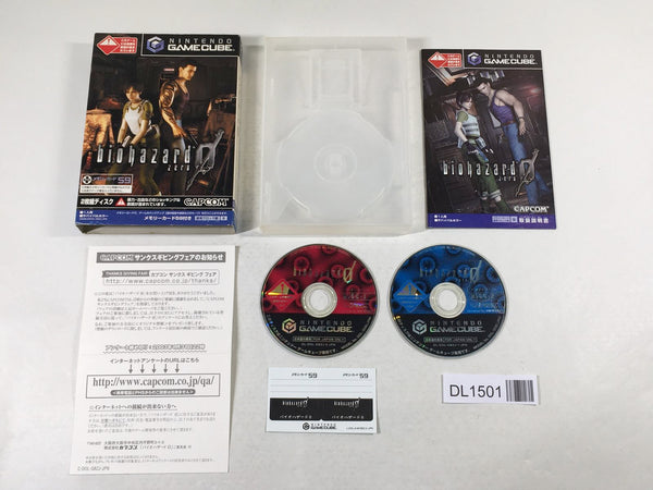 DL1501 Biohazard Resident Evil Zero 0 BOXED GameCube Japan