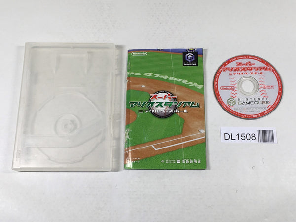 DL1508 Mario Superstar Baseball Super Mario Stadium Miracle GameCube Japan