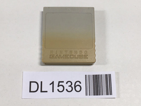 DL1536 Memory Card for Nintendo Game Cube GameCube Japan