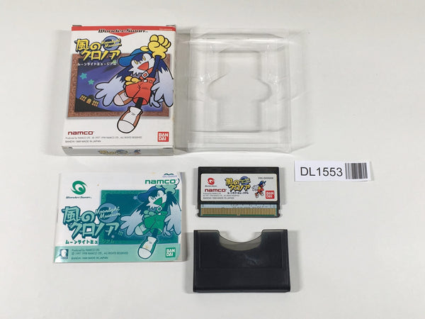 DL1553 Kaze no Klonoa Moonlight Museum BOXED Wonder Swan Bandai Japan