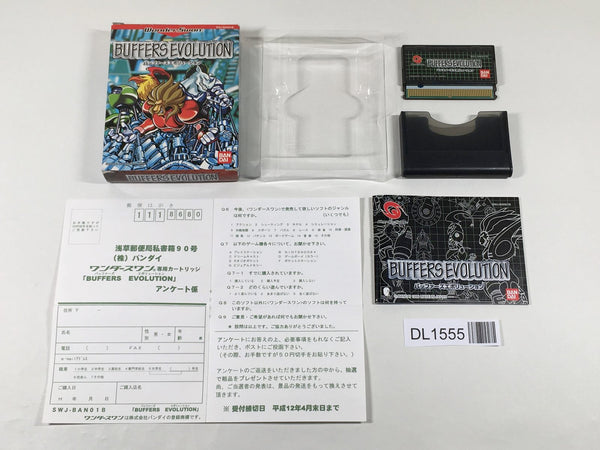 DL1555 Buffers Evolution BOXED Wonder Swan Bandai Japan