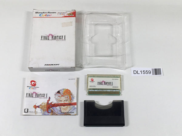 DL1559 FINAL FANTASY II BOXED Wonder Swan Bandai Japan