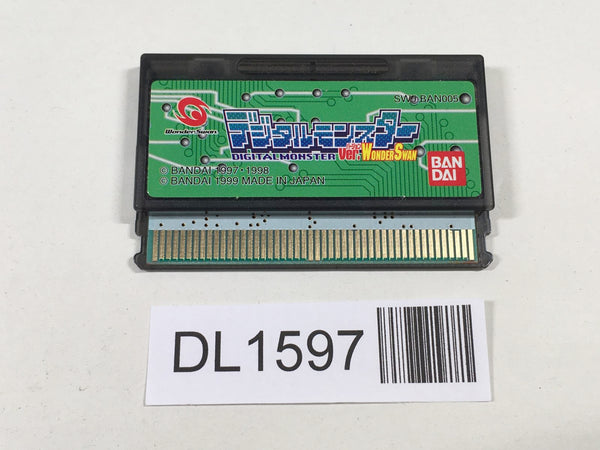 DL1597 Digital Monster Ver. WonderSwan Wonder Swan Bandai Japan