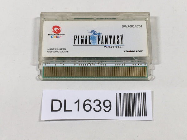 DL1639 Final Fantasy Wonder Swan Bandai Japan