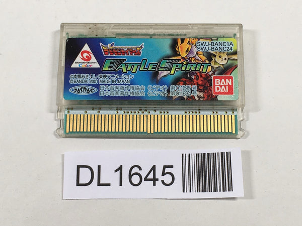 DL1645 DIGIMON TAMERS Battle Spirits Wonder Swan Bandai Japan