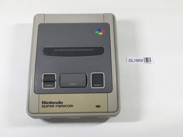 DL1669 Tested Working - SUPER FAMICOM SNES CONSOLE Japan