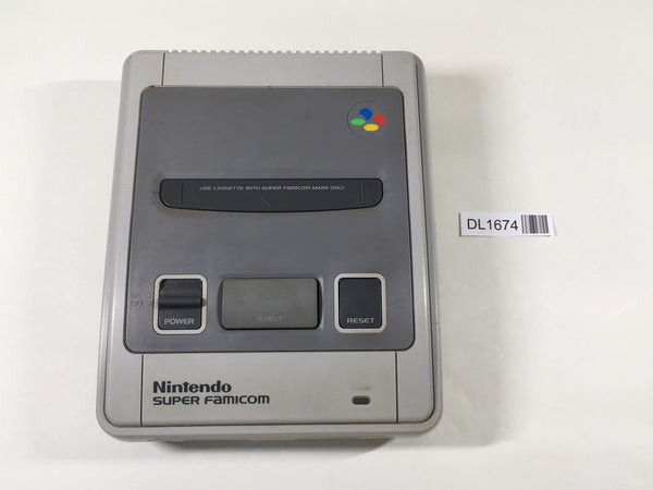 DL1674 Tested Working - SUPER FAMICOM SNES CONSOLE Japan