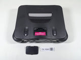 DL1695 Tested Working - Nintendo 64 Console Black N64 Japan