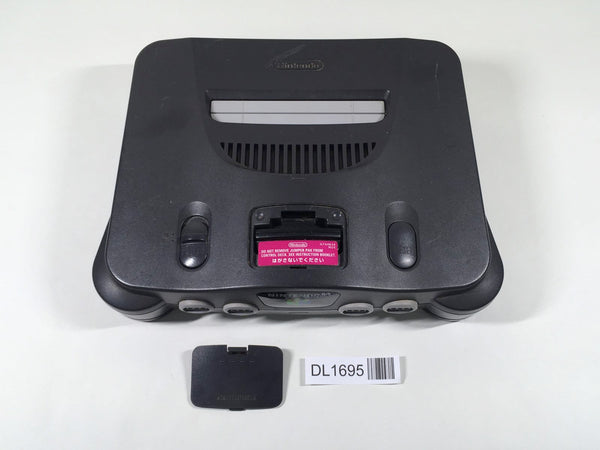 DL1695 Tested Working - Nintendo 64 Console Black N64 Japan