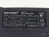 DL1698 Tested Working - Nintendo 64 Console Black N64 Japan